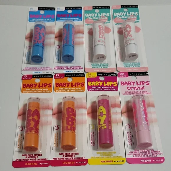 Maybelline Baby Lips Moisturizing Lip Balm Collection - Picture 1 of 9